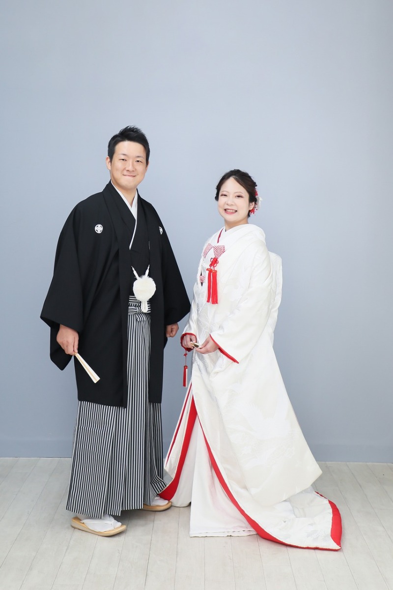 続いて白無垢にチェンジして撮影が進んでいきます