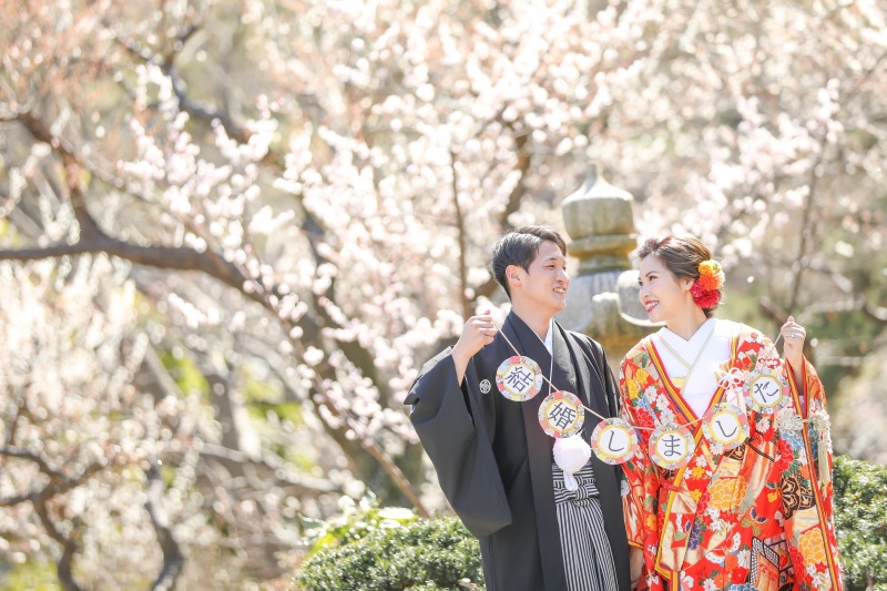 梅撮影ガーランド