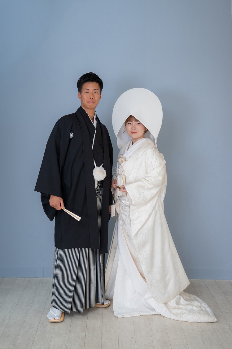 洋髪綿帽子で白無垢撮影！！