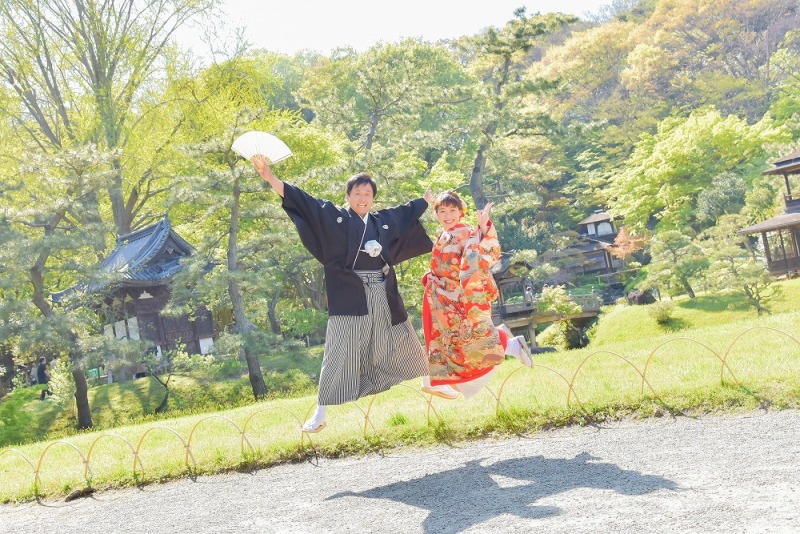 ジャンプも撮って頂きました