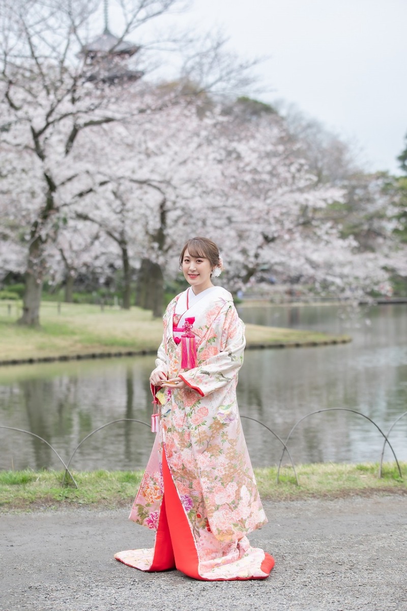 ご新婦様のソロショット