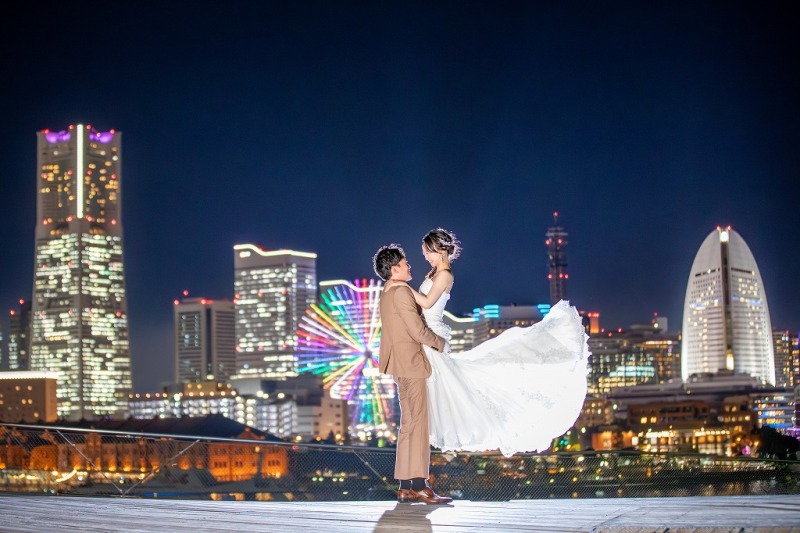 最後はお姫様抱っこ