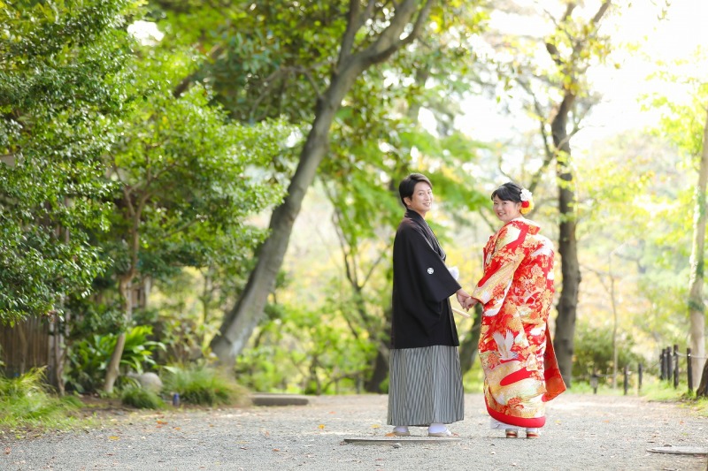 木漏れ日の中で