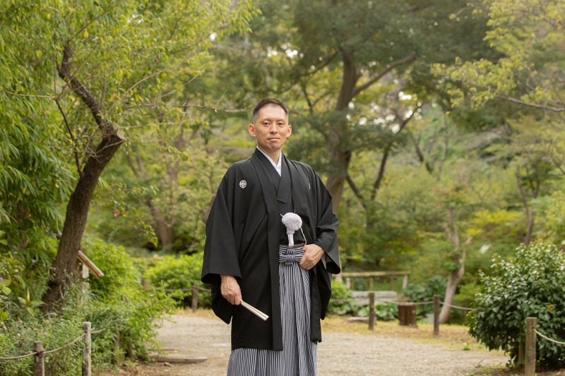 ご新郎様ソロショット