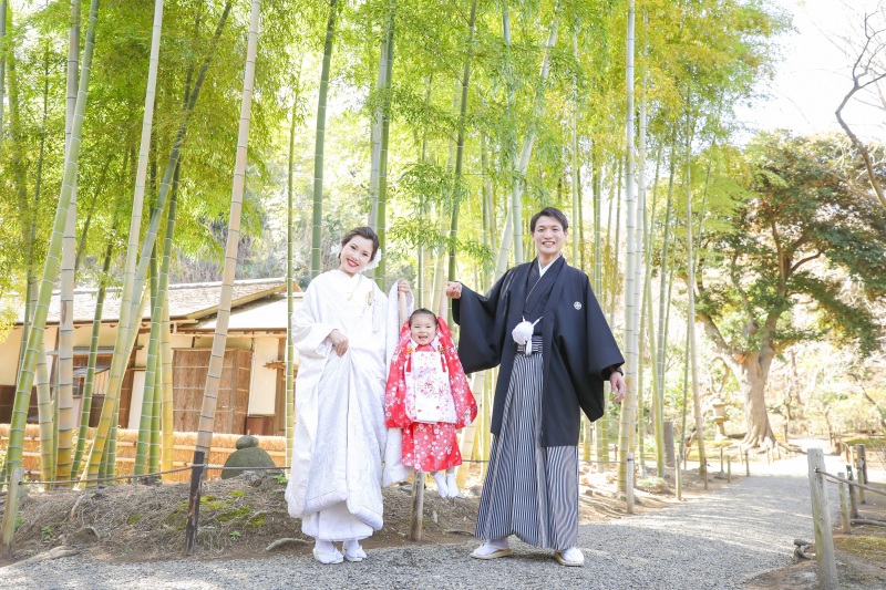 お子様とも2着で笑顔の撮影(^^♪