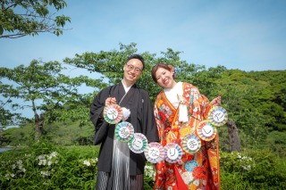 お天気に恵まれて