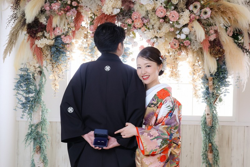 指輪のケース&指輪