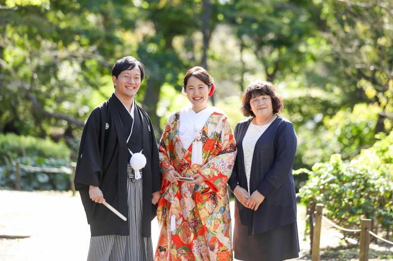 お母様もご一緒に