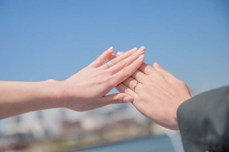 幸せなお手元撮影