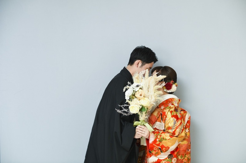 スタジオ用ブーケ。