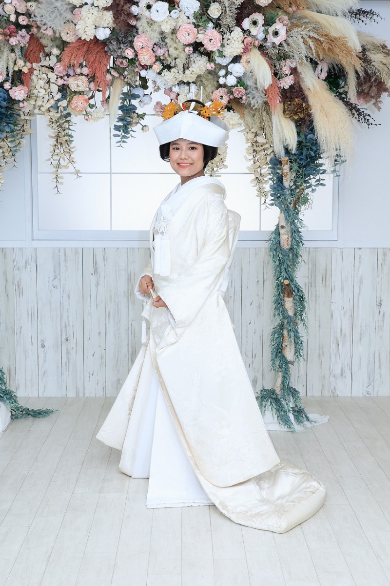 ご新婦様のお一人撮影