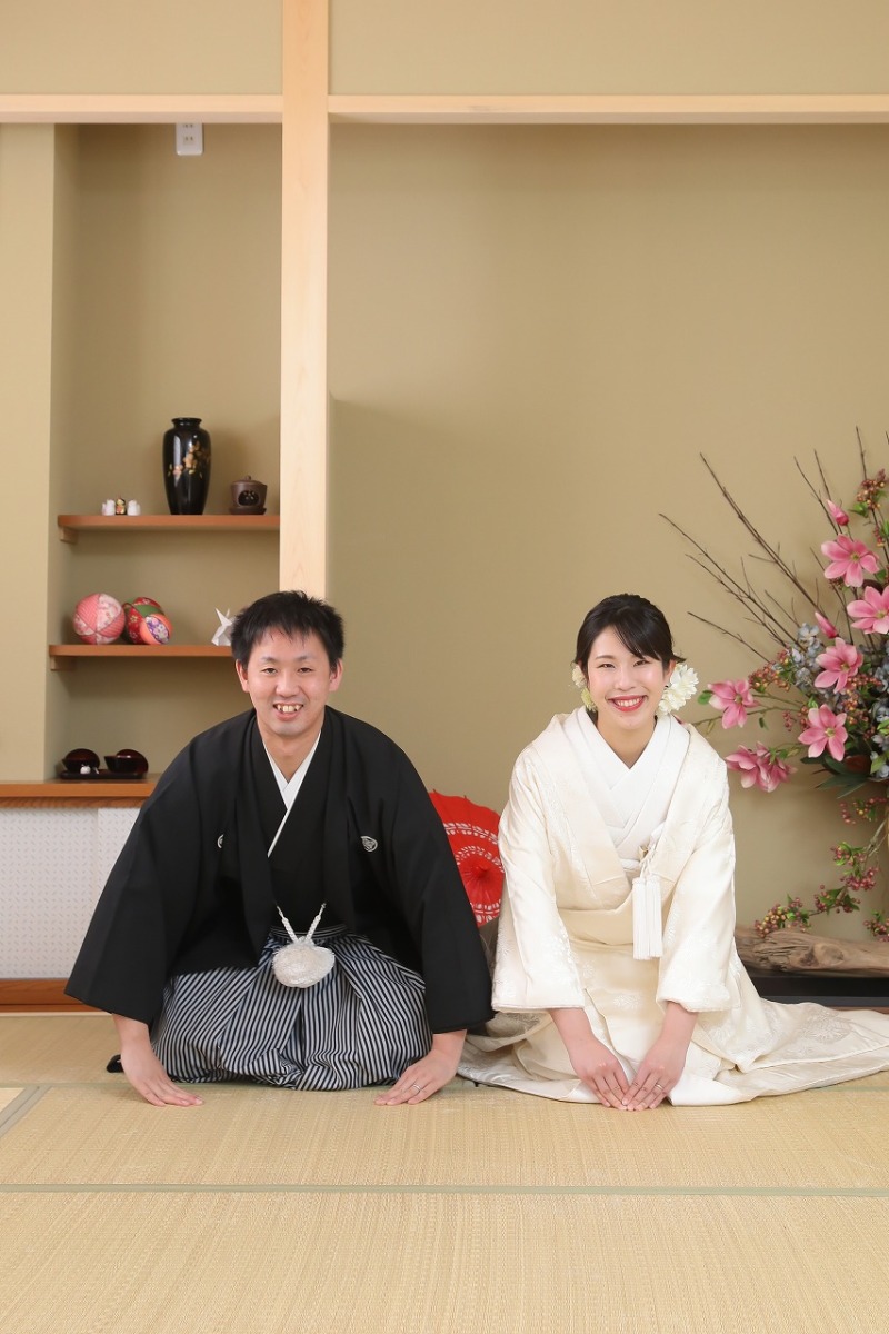 和室で！