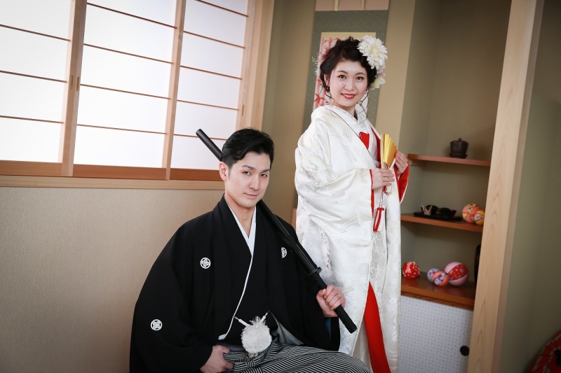 お小物を持って