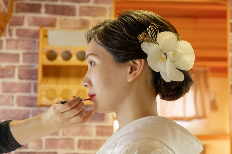 お色直しの風景