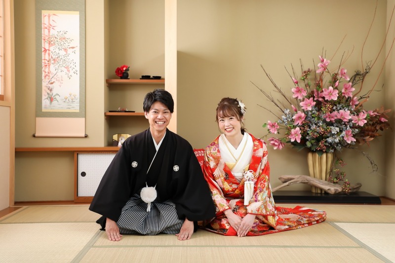 お辞儀ショット