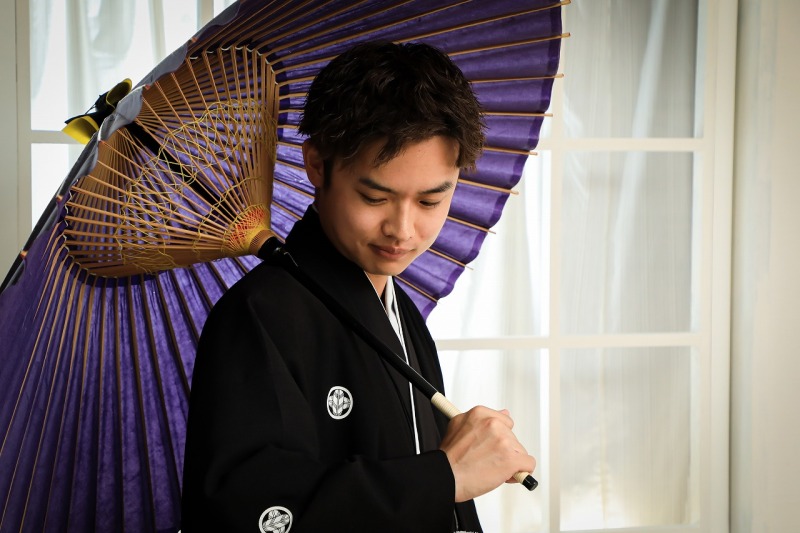 ご新郎様ソロショット