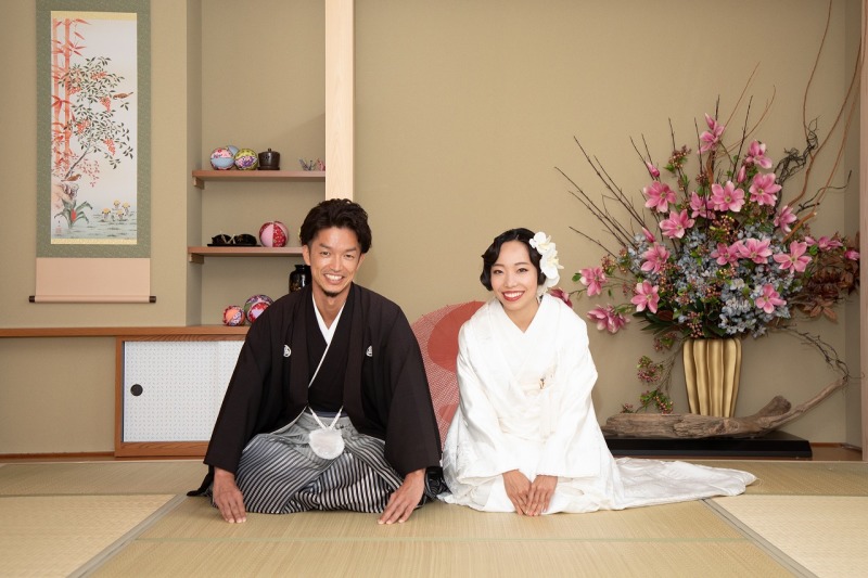 まずは正座のショット!