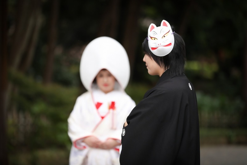 狐の嫁入り