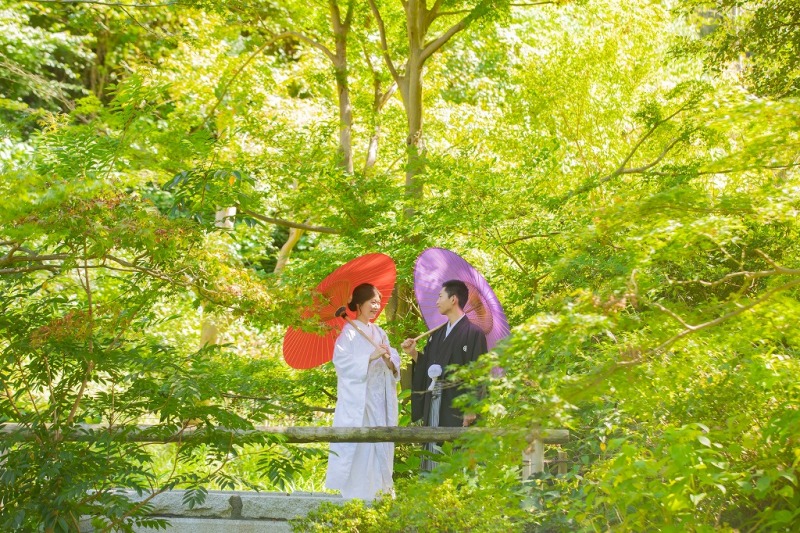 新緑と共に