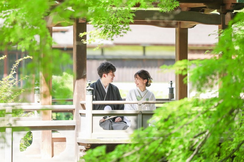三渓園ならではの写真ですね