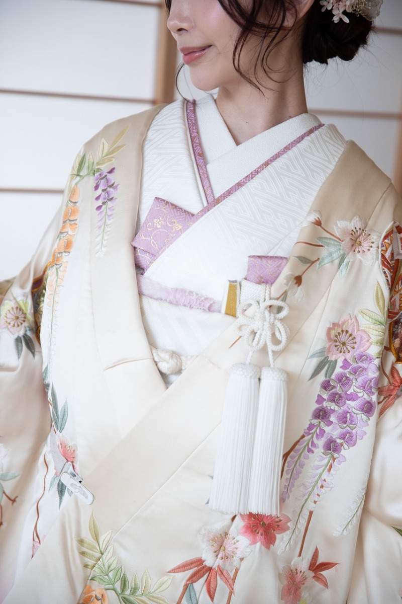 ご新婦様の胸元ショット