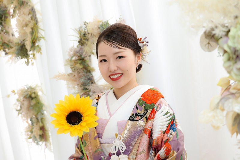 夏らしく『ひまわり』とー