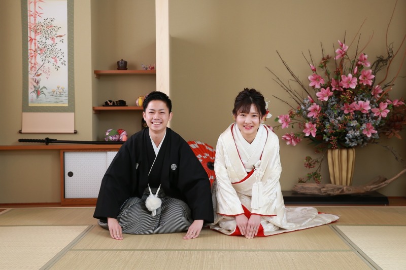 和装の定番ショットです♪
