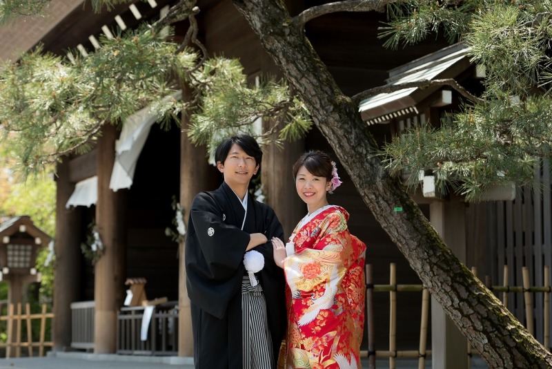 華雅苑 横浜店_神社・寺院で撮影できる