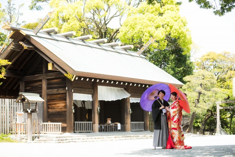 華雅苑 横浜店_神社・寺院で撮影できる