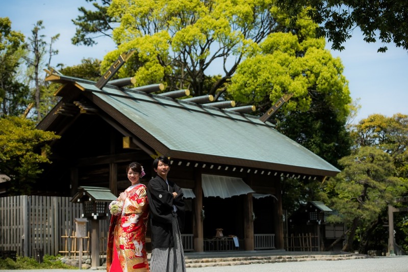 華雅苑 横浜店_神社・寺院で撮影できる