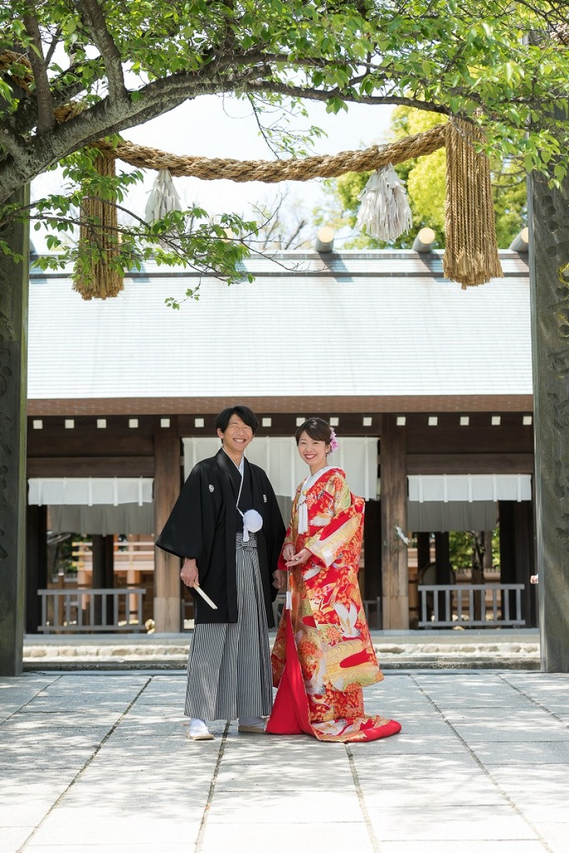 華雅苑 横浜店_神社・寺院で撮影できる