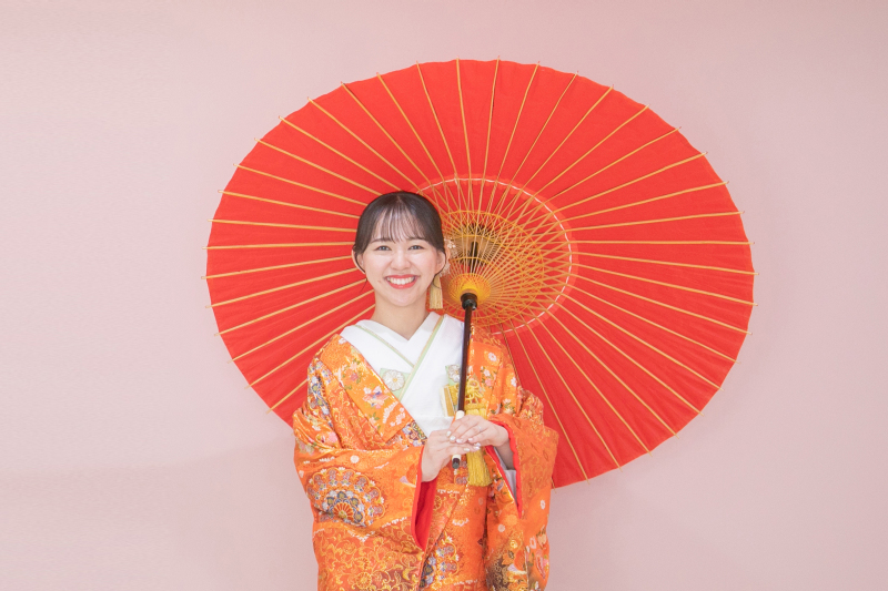 色打掛は約50種類をご用意!