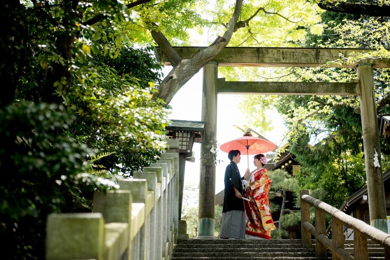 伊勢山皇大神宮での撮影は平日のみご案内が可能です