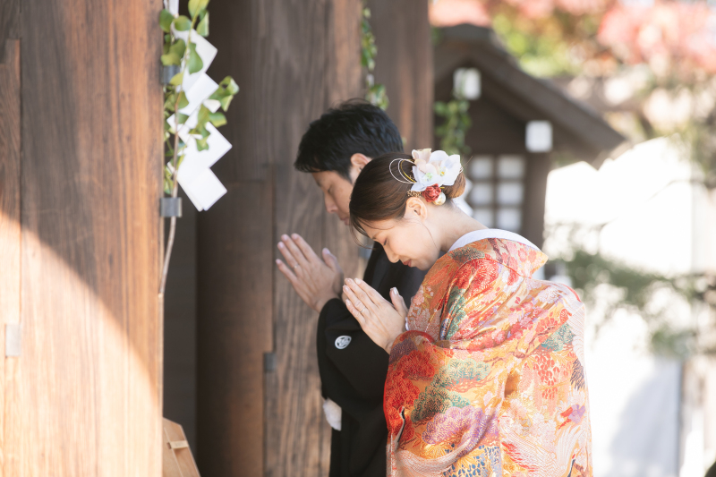 華雅苑 横浜店_神社・寺院で撮影できる