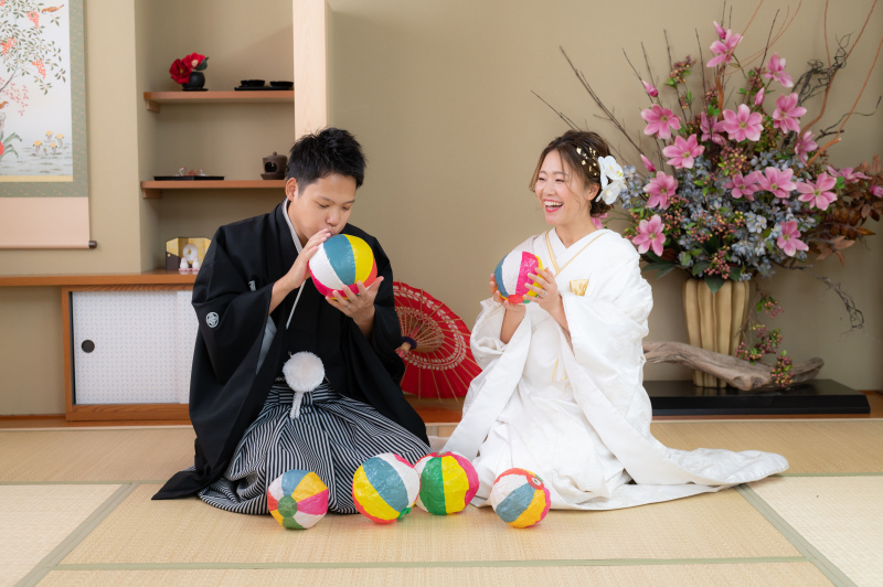 レンタル小物を使用して撮影いただけます♪