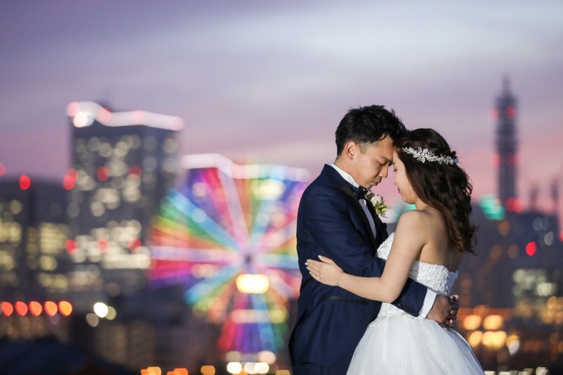 華雅苑 横浜店_夜景で撮影できる