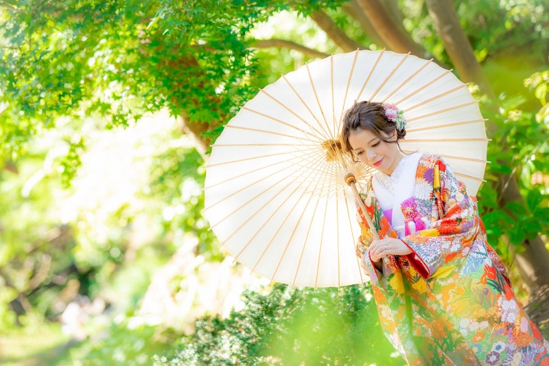 色打掛は約50種類をご用意!