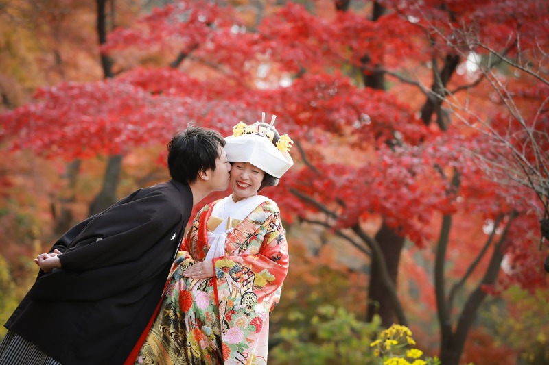 華雅苑 横浜店_庭園で撮影できる
