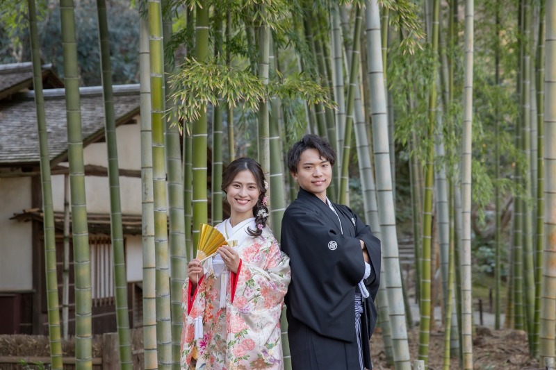 【3/1~3/25撮影】三渓園+スタジオ★和装弐点プラン《衣装追加料金なし・申請料・移動費・データ230カット付き》