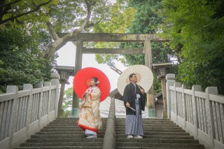 《夏限定7/1～8/16》伊勢山皇大神宮ロケ&times;スタ★和装壱点プラン【2大特典付き・申請料・送迎・データ100カット付き！】