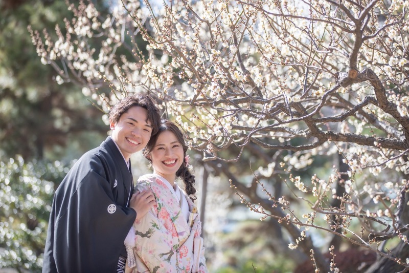 【2/1～3/25撮影】三渓園+スタジオ★和装弐点プラン《衣装追加料金なし・申請料・移動費・データ230カット付き》