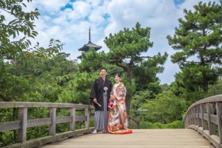 《8/4～9/7限定》三渓園ロケ×スタ★和装弐点プラン【土日祝日料金0円・申請料・送迎・データ150カット付き！】