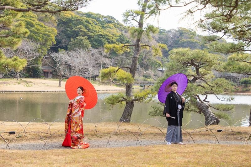 【2/1～3/25撮影】三渓園ロケーション★和装弐点プラン《衣装追加料金なし・申請料・移動費・データ230カット付き》