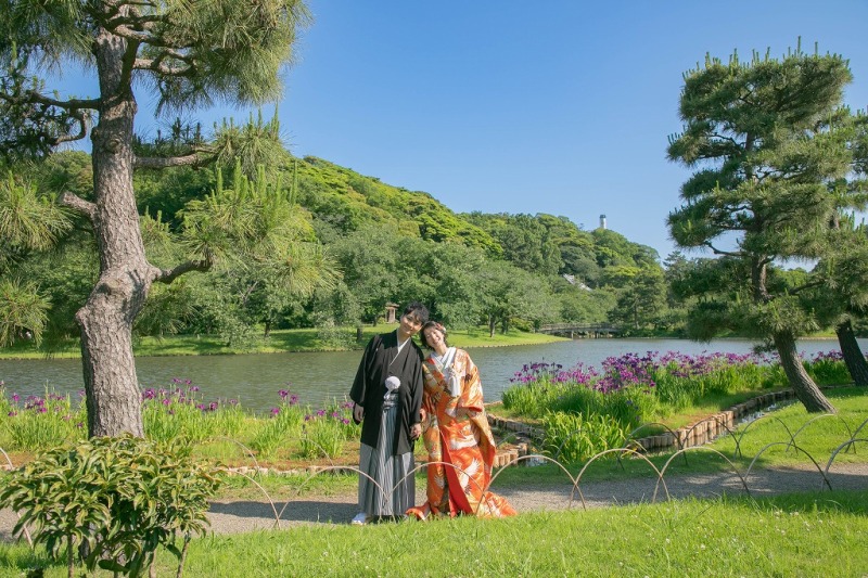 【6/1～6/30撮影】三渓園ロケーション★和装壱点プラン《衣装追加料金なし・申請料・移動費・データ130カット付》