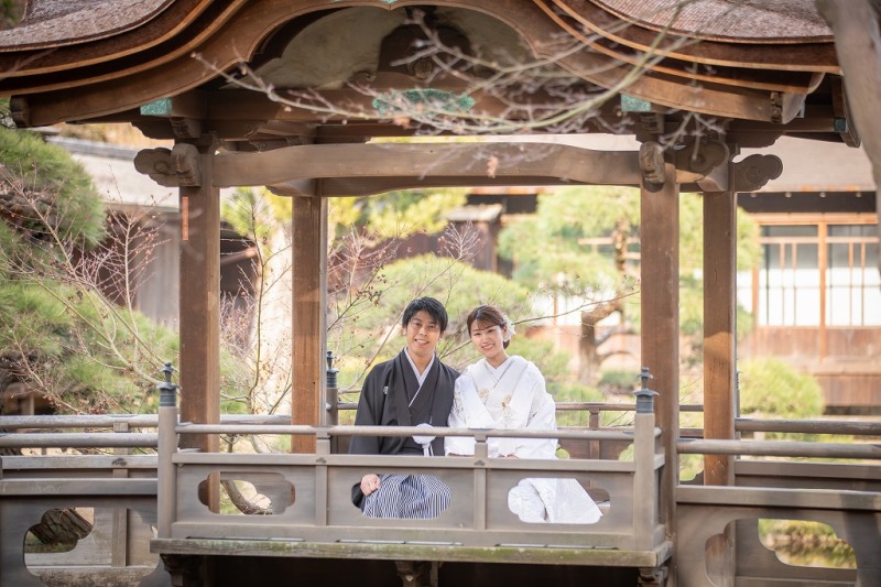 【12/16~2/28撮影】和洋ロケ(三渓園+貸切チャペル)弐点プラン《衣装追加料金なし・申請料・移動費・データ210カット付》