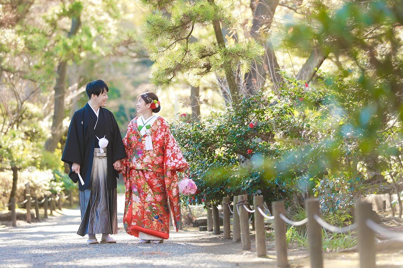 【早割★12/16~1/31撮影】和洋ロケスタ(三渓園+スタジオ)弐点プラン《衣装追加料金なし・申請料・移動費・データ210枚》