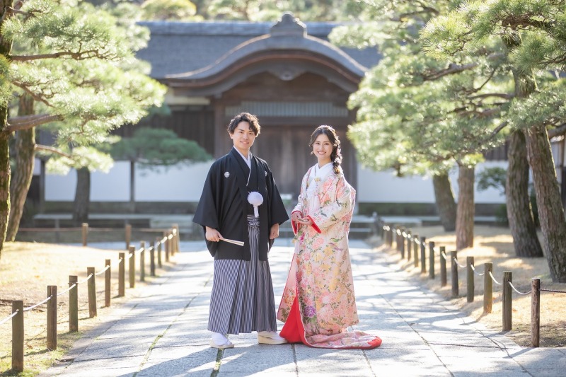 【2/1～3/25撮影】三渓園+スタジオ★和装弐点プラン《衣装追加料金なし・申請料・移動費・データ230カット付き》