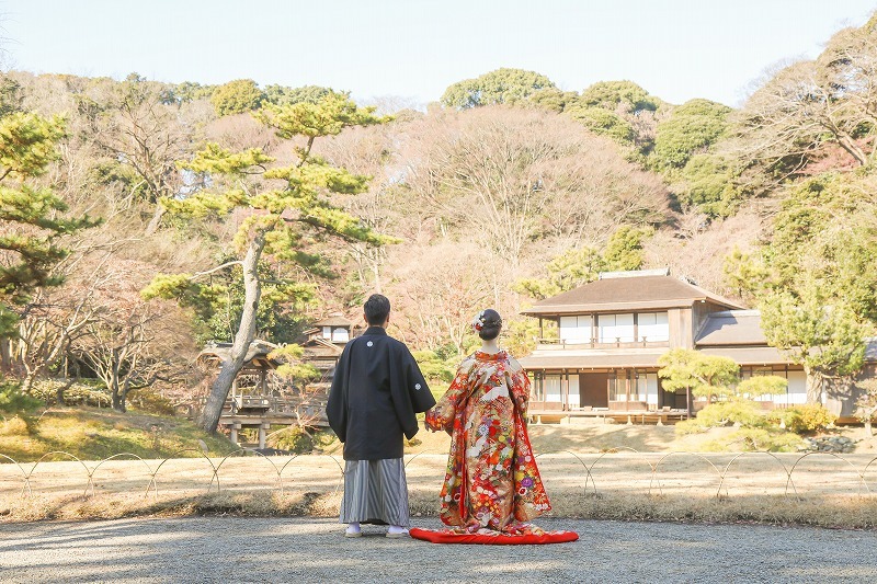 【お年玉★1/4～1/12撮影】三渓園+スタジオ★和装弐点プラン《衣装追加料金なし・申請料・移動費・データ100カット付き！》