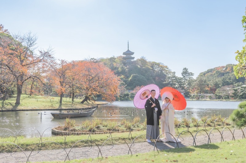 【11/25~12/15撮影】三渓園ロケーション★和装壱点プラン《衣装追加料金なし・申請料・移動費・データ130カット付き》