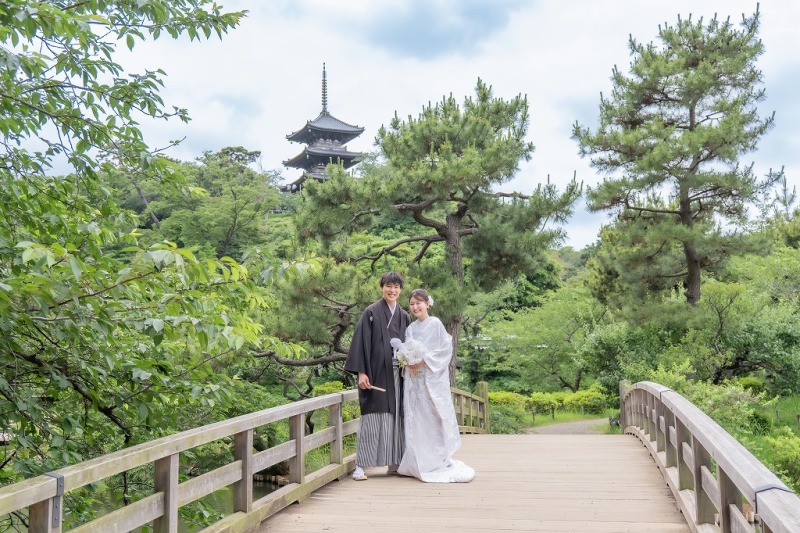 【6/1～6/30撮影】和洋ロケ(三渓園＋大桟橋：日中)弐点プラン《衣装追加料なし・申請料・移動費・データ210枚》